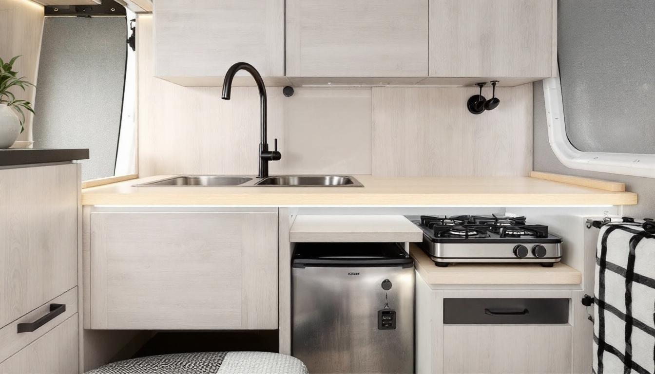 découvrez des astuces pratiques pour aménager une cuisine fonctionnelle dans un van de moins de 3m2, en maximisant chaque recoin sans rien sacrifier au confort ou à l’efficacité.