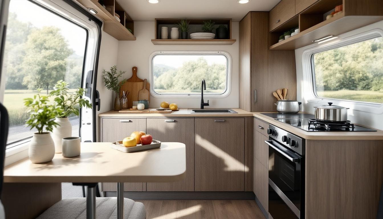 découvrez des astuces pratiques pour aménager et optimiser l’espace cuisine dans un van de moins de 3m2, afin de maximiser chaque centimètre sans compromettre la fonctionnalité ou le confort au quotidien.