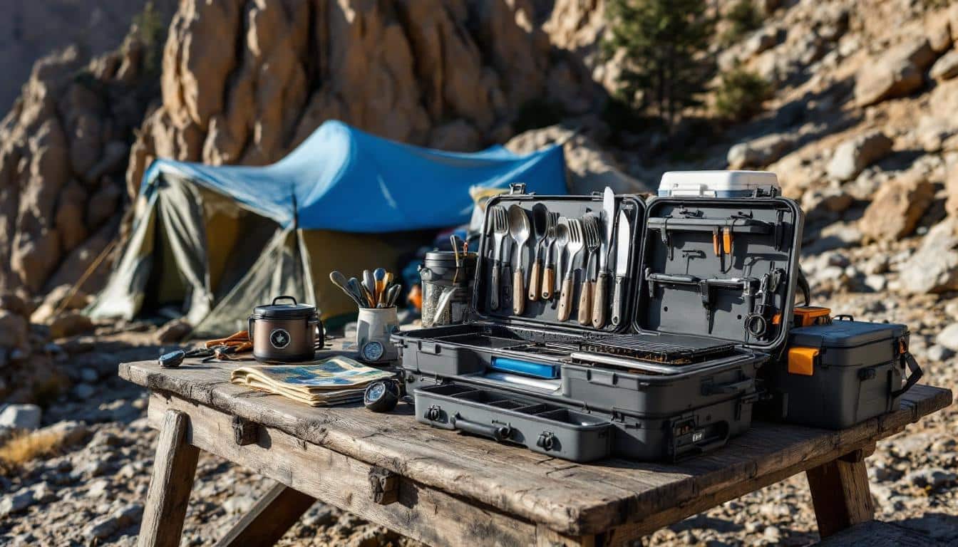 découvrez notre comparatif des meilleurs range ustensiles de cuisine pour le camping et choisissez le modèle idéal pour organiser efficacement votre matériel en pleine nature.