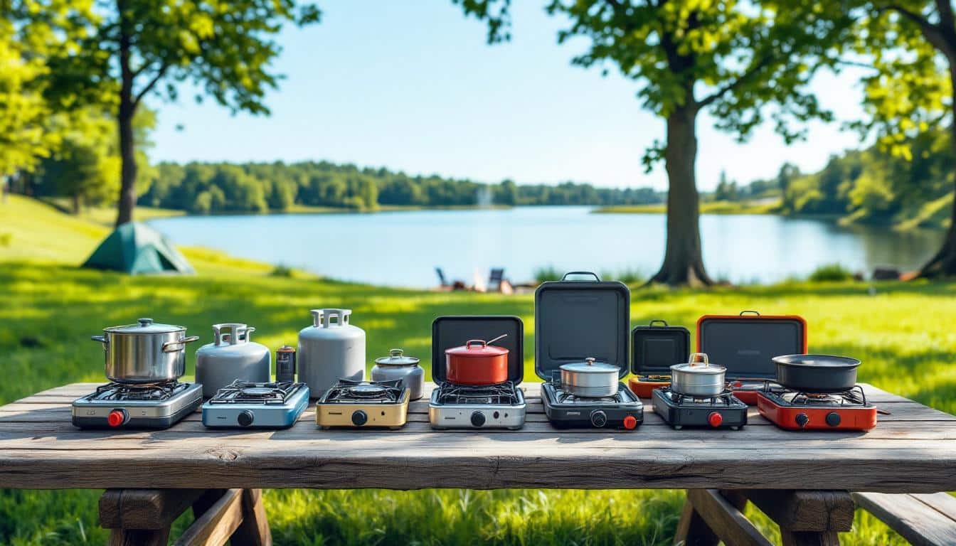 découvrez notre sélection des 15 meilleurs réchauds à gaz pour le camping, adaptés à tous les campeurs, pour des repas chauds et faciles en pleine nature.