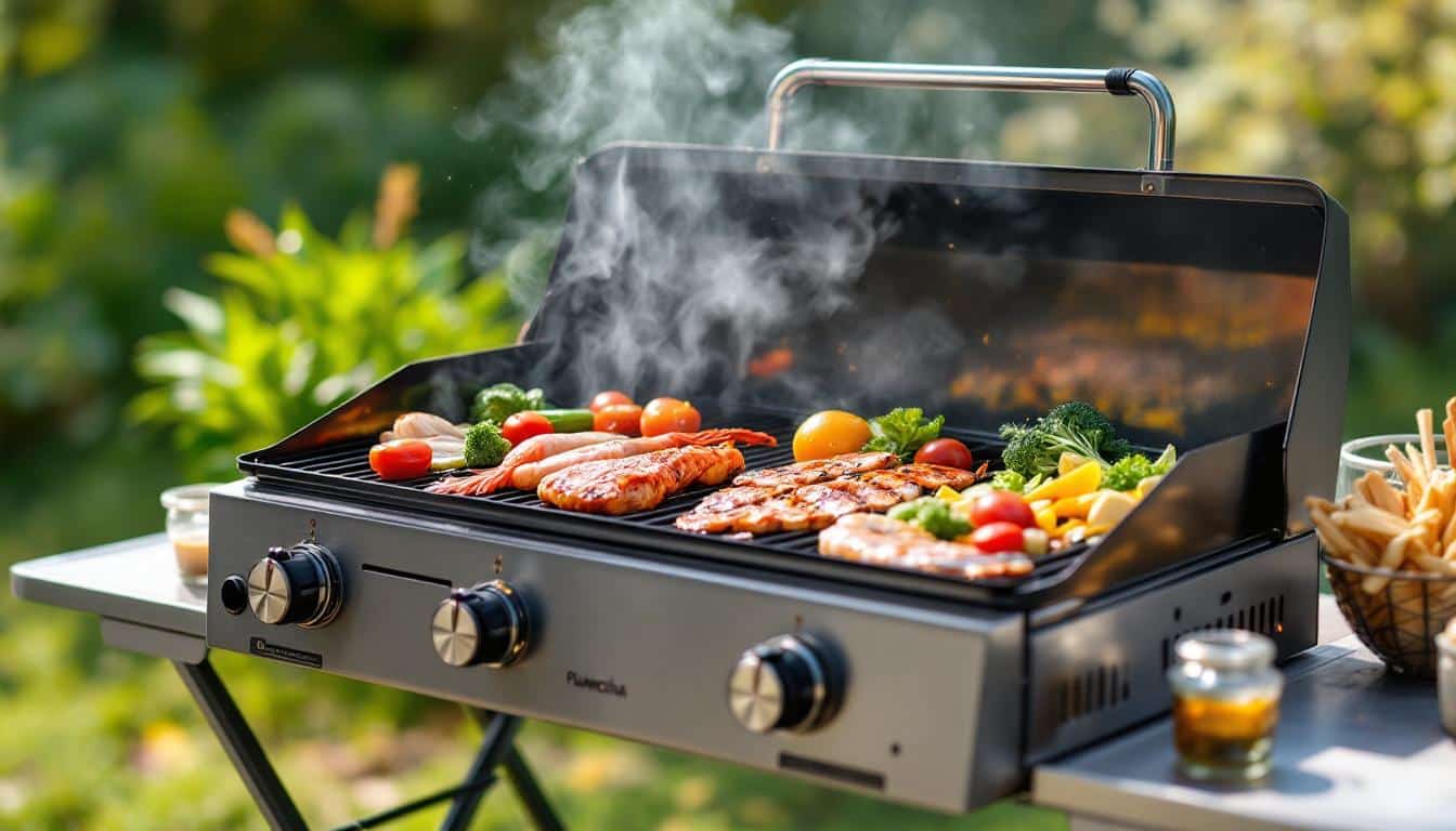 découvrez notre comparatif des meilleures planchas gaz pour camping, idéales pour cuisiner facilement en plein air et profiter de repas savoureux lors de vos aventures.