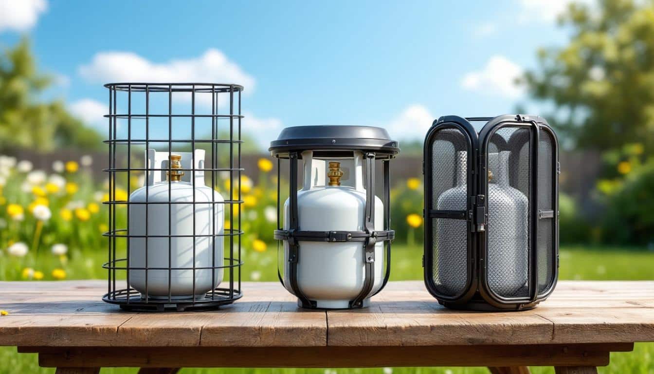 découvrez notre comparatif des meilleures protections pour bouteille de gaz extérieur et choisissez le modèle idéal pour sécuriser votre installation en toute sérénité.