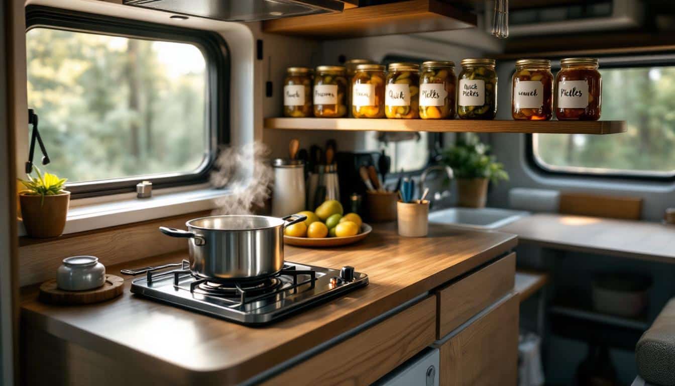 découvrez comment réaliser des conserves maison pour la route grâce aux méthodes à froid et à chaud, pour des préparations saines et durables à emporter partout.