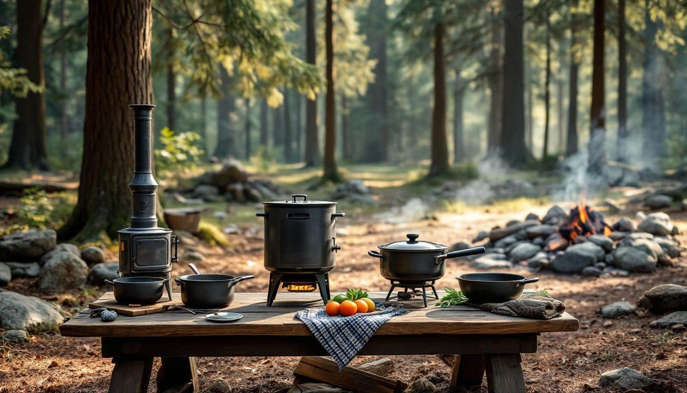 découvrez notre comparatif des meilleurs réchauds à bois pour cuisiner en plein air, alliant efficacité, praticité et respect de l'environnement. trouvez le modèle idéal pour vos aventures en nature !